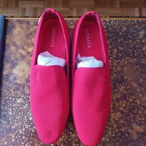 Uubaris Red Loafers, sz 11